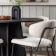 Spisegruppe Venture Home Bootcut Ø110 cm med 4 Chico Stoler
