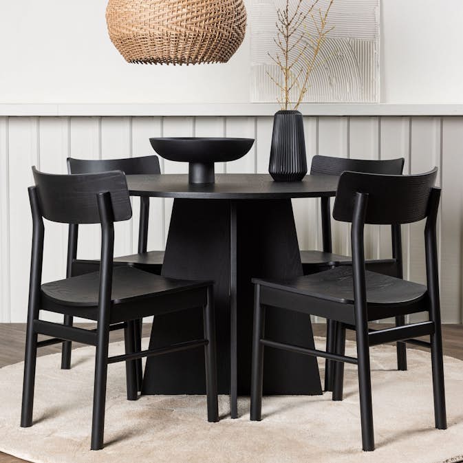 Spisegruppe Venture Home Bootcut 110 med 4 stk Montros