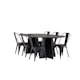 Spisegruppe Venture Home Bootcut Oval med 6 stk Tempe