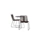Cafégruppe Venture Home Bacong Bord med 2 Lindos Stoler