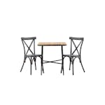 Cafégruppe Venture Home Holmbeck Bord med 2 Tablas Stoler
