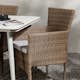 Spisegruppe Venture Home Lina Bord med 6 Malina Stoler