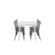 Spisegruppe Venture Home Lina Bord med 6 Tablas Stoler