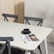 Spisegruppe Venture Home Lina Bord med 6 Tablas Stoler