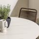 Spisegruppe Venture Home Lina Bord med 4 Lindos Stoler