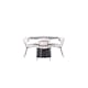 Spisegruppe Venture Home Lanzo Ø120 cm med 4 stk Chico Stoler