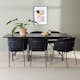 Spisegruppe Venture Home Astrid med 6 Selma Stoler