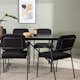 Spisegruppe Venture Home Astrid med 6 Yesterday Stoler