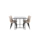 Spisegruppe Venture Home Astrid med 6 Polar Stoler