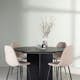 Spisegruppe Venture Home Matilda med 4 Polar Stoler