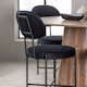Spisegruppe Venture Home Lanzo med 6 Stella Stoler
