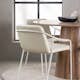 Spisegruppe Venture Home Lanzo med 6 Tvist Stoler
