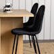 Spisegruppe Venture Home Leo med 4 Polar Stoler