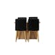 Spisegruppe Venture Home Leo med 4 Today Stoler