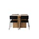 Spisegruppe Venture Home Leo med 4 Kenth Stoler