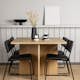 Spisegruppe Venture Home Leo med 4 Kenth Stoler