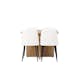 Spisegruppe Venture Home Leo med 4 Night Stoler