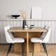 Spisegruppe Venture Home Leo med 4 Night Stoler
