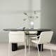 Spisegruppe Venture Home Isolde med 4 stk Tvist Stoler