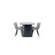 Spisegruppe Venture Home Isolde med 4 stk Lilja Stoler
