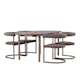 Spisegruppe Venture Home Andy Ø120 cm med 4st Morning Spisestoler