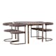Spisegruppe Venture Home Andy Ø120 cm med 4st Morning Spisestoler