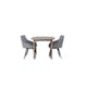 Spisegruppe Venture Home Andy med 4 stk Rosie Stoler