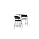 Spisegruppe Venture Home Bistro Ø60 cm med 2 stk Lui Stoler