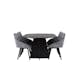 Spisegruppe Venture Home Bootcut med 6 stk Rosie Stoler