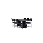 Spisegruppe Venture Home Bootcut med 6 stk Stella Stoler