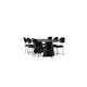 Spisegruppe Venture Home Bootcut med 6 stk Stella Stoler