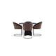 Spisegruppe Venture Home Bootcut Ø110 cm med 4 stk Evening Stoler