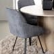 Spisegruppe Venture Home Olivia Ø110 cm med 4 stk Rosie Stoler