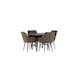 Spisegruppe Venture Home Kaseidon Ø100 cm med 4 stk Tomorrow Stoler