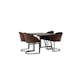 Spisegruppe Venture Home Kaseidon med 4 stk Evening Stoler