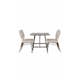 Spisegruppe Venture Home Kaseidon med 4 stk Seda Stoler