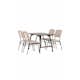 Spisegruppe Venture Home Kaseidon med 4 stk Seda Stoler