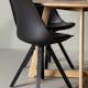 Spisegruppe Venture Home Yakidon Ø120 cm med 4 stk Zeno Stoler