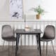 Spisegruppe Venture Home Tempe med 2 stk Eva Stoler
