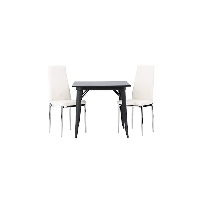 Spisegruppe Venture Home Tempe med 2 stk Pastill Stoler