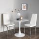Spisegruppe Venture Home Hamden Ø80 cm med 2 stk Pastill Stoler
