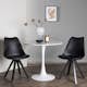 Spisegruppe Venture Home Hamden Ø80 cm med 2 stk Zeno Stoler
