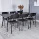 Spisegruppe Venture Home Sleek med 6stk Polly Stoler