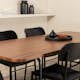 Spisegruppe Venture Home Uno med 6stk Polly Stoler