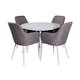 Spisegruppe Venture Home Plaza med 4stk Comfort Stoler