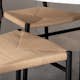 Spisegruppe Venture Home Razzia med 4stk Polly Stoler