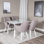 Spisegruppe Venture Home Polar med 4stk Comfort Stoler