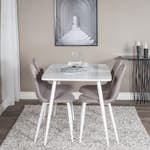 Spisegruppe Venture Home Polar med 4stk Stoler