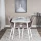 Spisegruppe Venture Home Polar med 4stk Stoler