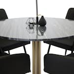 Spisegruppe Venture Home Estelle Rund med 4stk Comfort Stoler